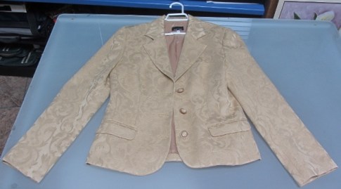 CHAQUETA MUJER KARRY MODA CREMA TALLA 40